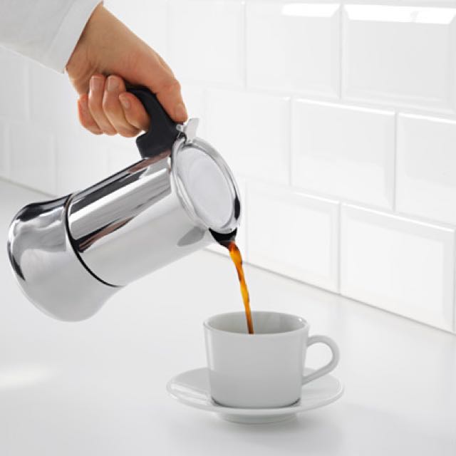 Moka Pot & Milk Pitcher (ikea), Furniture & Home Living, Kitchenware