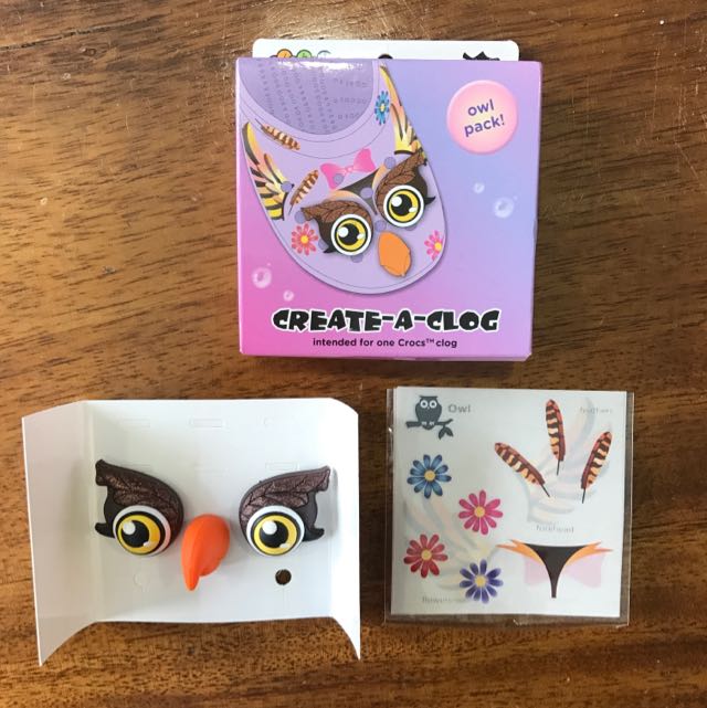 New! Crocs Jibbitz Owl Shoe Charms And 