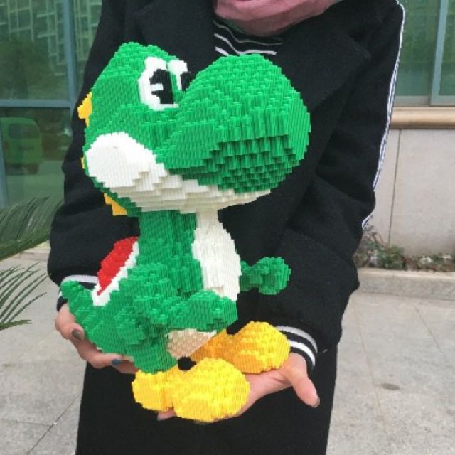 lego black yoshi