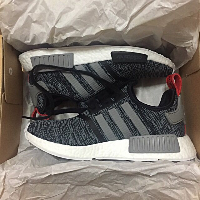 Adidas NMD R1 glitch BB2884 Men s Fashion Footwear Sneakers on Carousell