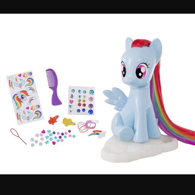 BNIB My Little Pony Style Groom Rainbow Dash