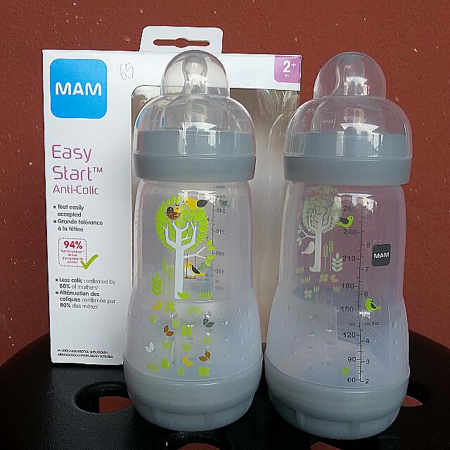 MAM Bottle 9 oz AntiColic, Babies & Kids, Nursing & Feeding