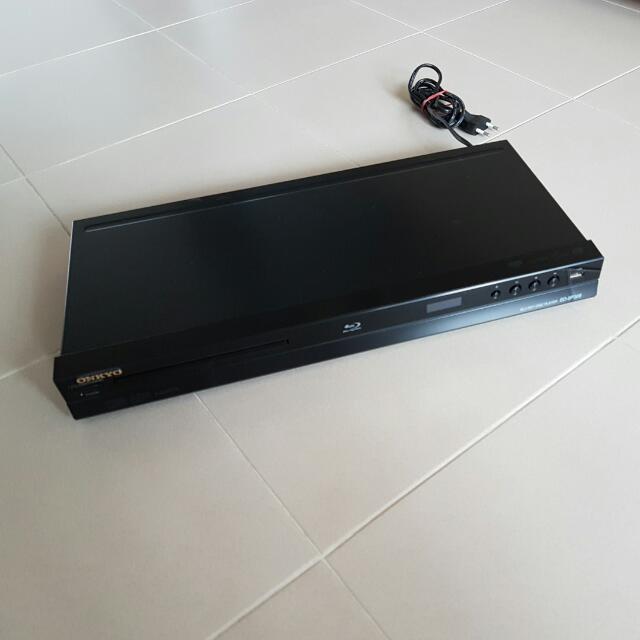 ONKYO Bluray Disc Player, TV & Home Appliances, TV & Entertainment