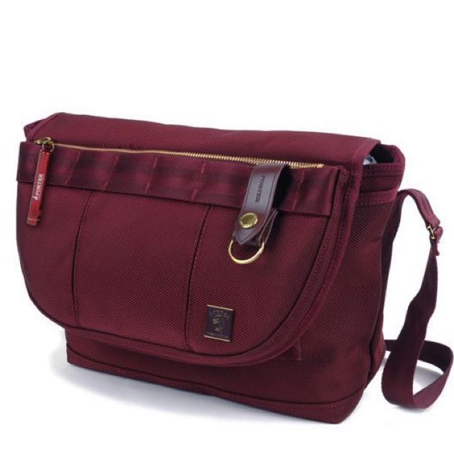 Maroon messenger bag outlet