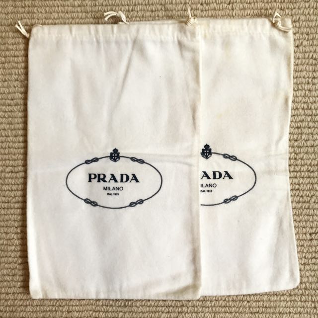 prada shoe bag