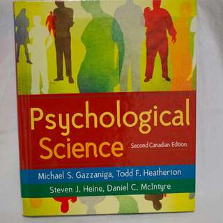 Psychological Science: 2nd Canadian Edition