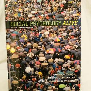 Social Psychology Alive
