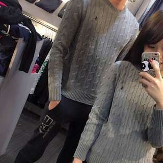 現貨💕RL Polo 麻花情侶組