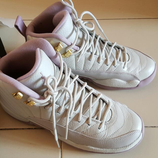 jordan 12 plum fog