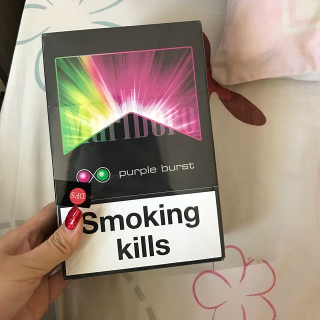 Duty Free MARLBORO purple Blast 10 Packs, Everything Else