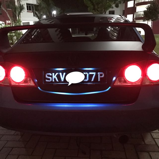 changing license plate light
