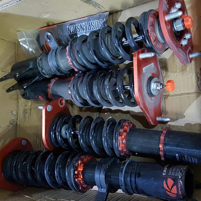 Toyota Wish K Sport Suspension Coilover For Toyota Wish Zge20 2009 Car Accessories On Carousell