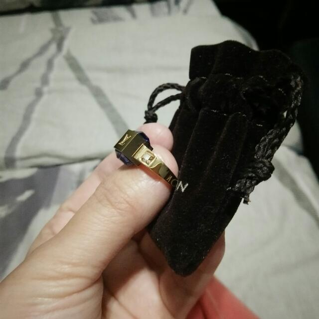 LV Louis Vuitton Gamble Ring