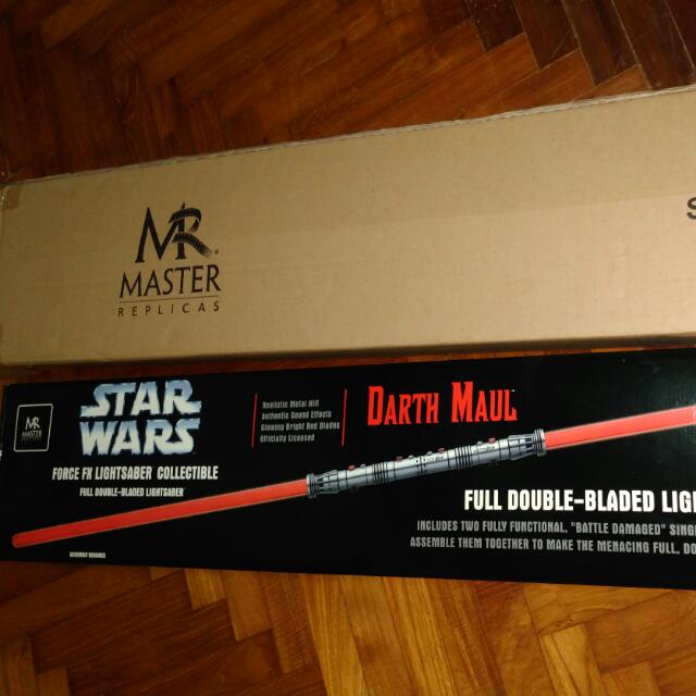 darth maul lightsaber toy