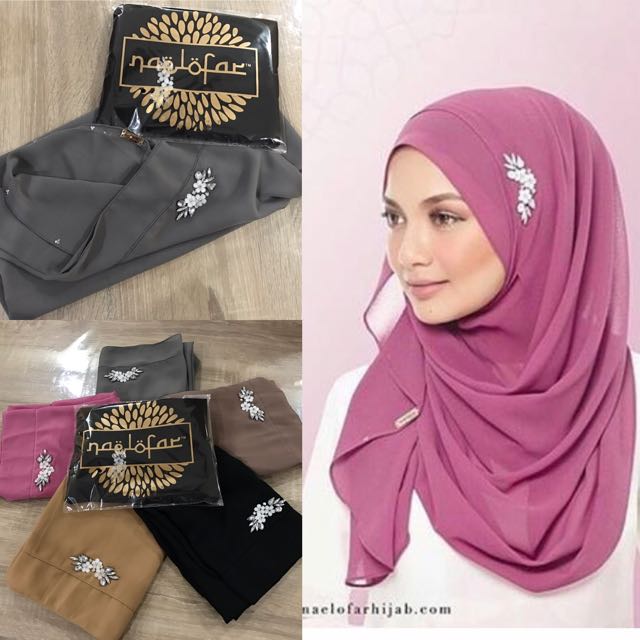 Naelofar Instant Juliet Slide To See More Pics Women S Fashion Muslimah Fashion Hijabs On Carousell
