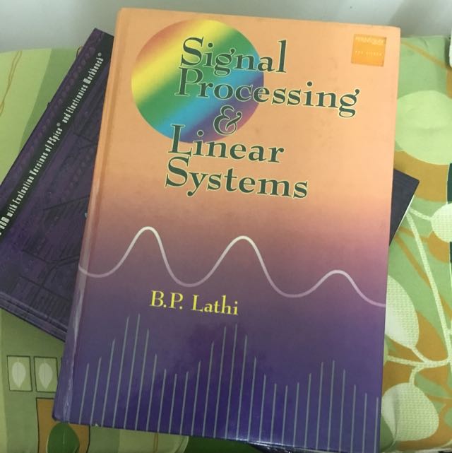 Signal Processing & Linear Systems (BP Lathi), Hobbies & Toys, Books