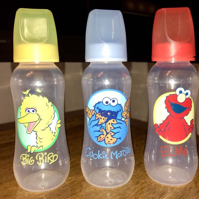 Sesame Street Bottles, Babies & Kids, Nursing & Feeding, Breastfeeding