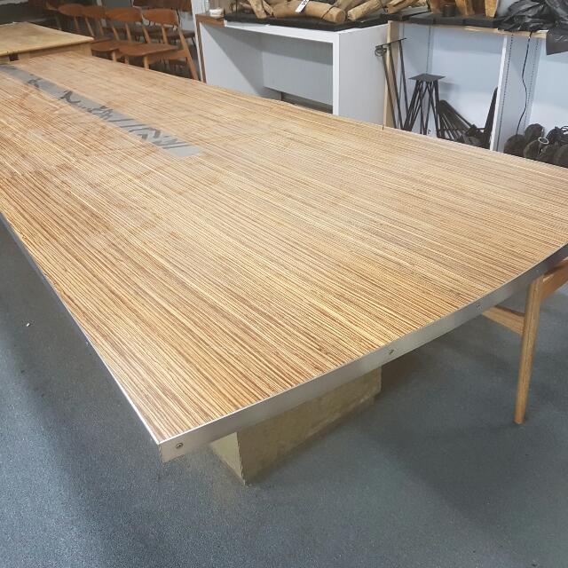 Used Conference Table Big Size, Furniture & Home Living, Furniture ...