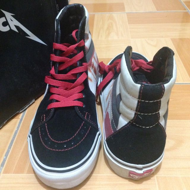 vans metallica vans metallica