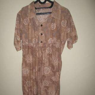 Dress Batik Size M