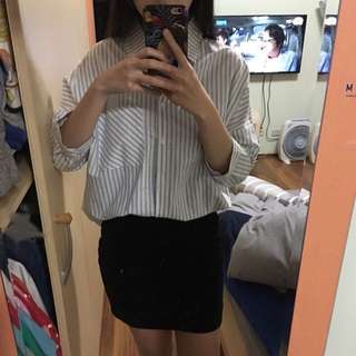 線條襯衫💕