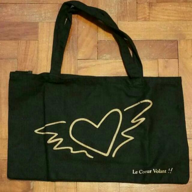 agnes b canvas bag