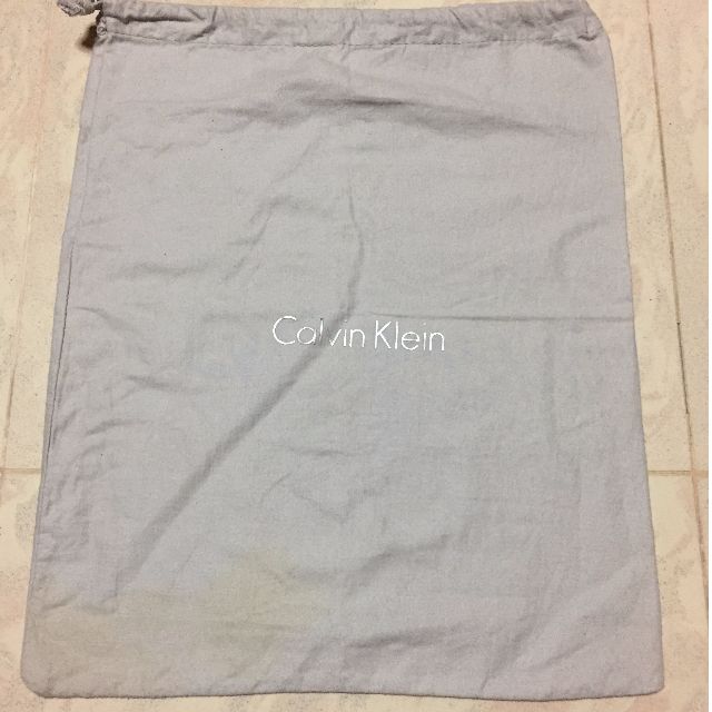 calvin klein dust bag