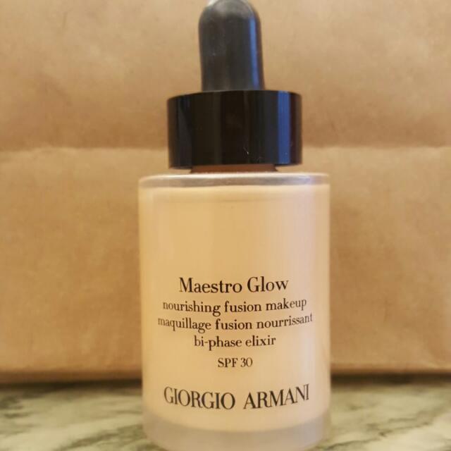 armani maestro glow