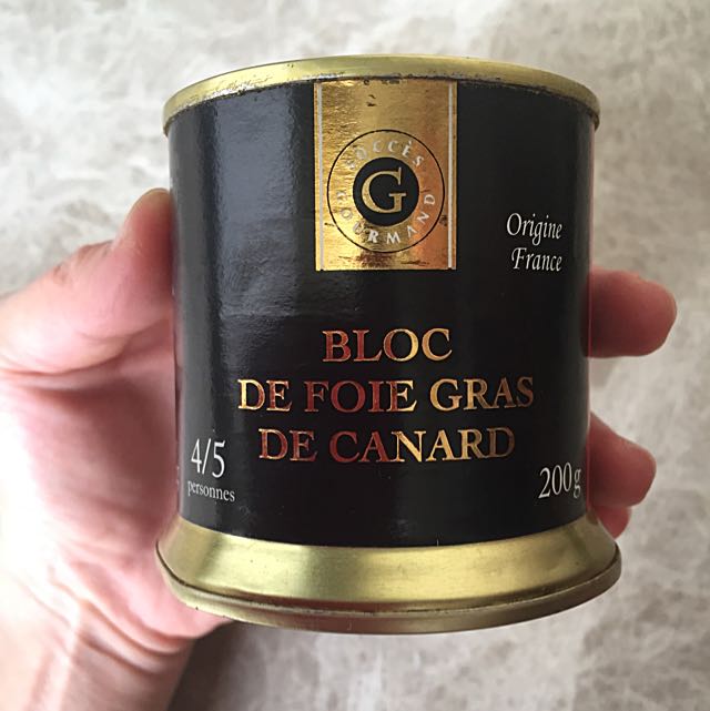 Canned Duck Foie Gras, Food & Drinks, Packaged & Instant Food on Carousell