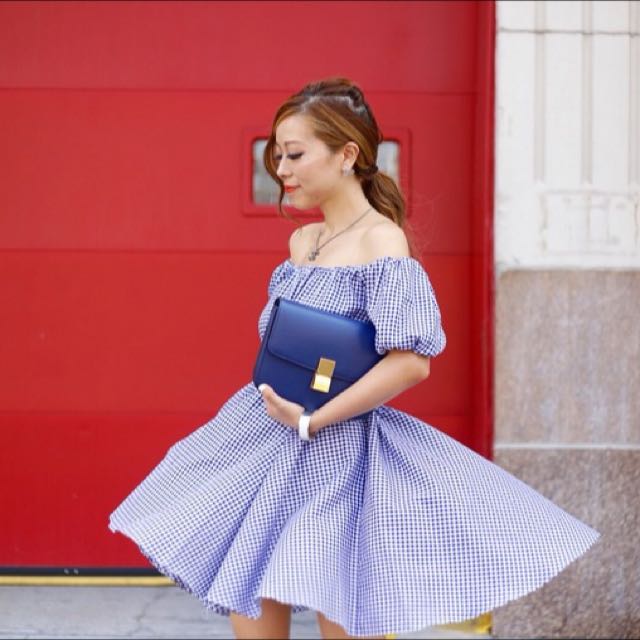 Caroline constas bardot best sale dress