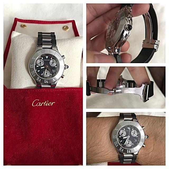 Cartier must deals 21 chronoscaph