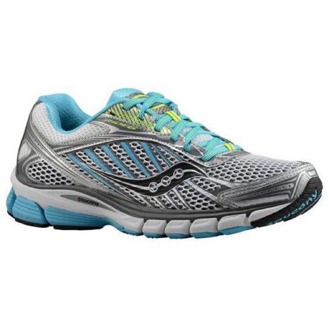 Running Shoes Silver/blue/citron 