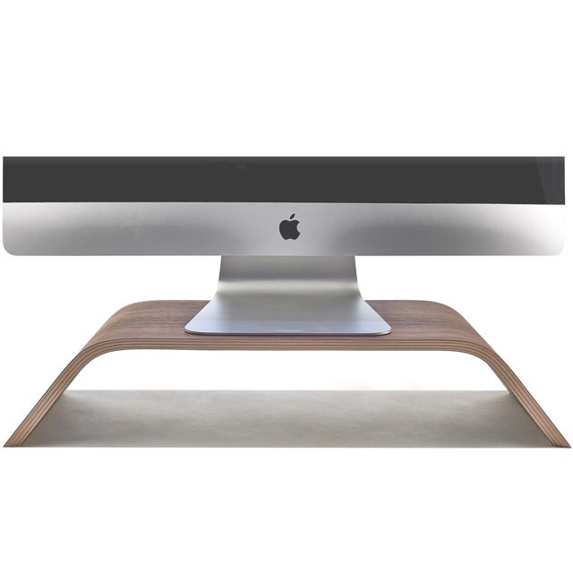 Grovemade Walnut Monitor Stand (Mint), Computers & Tech, Parts