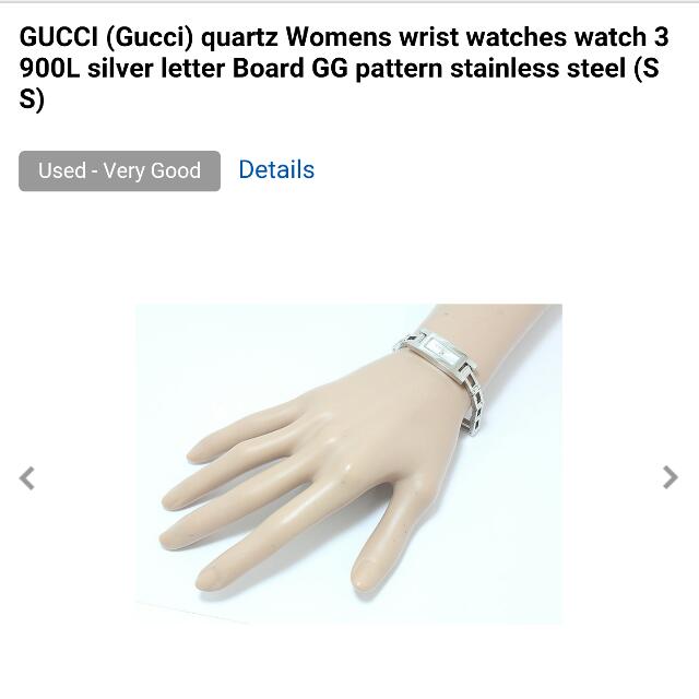 Authentic GUCCI Watch 3900L, Fesyen 