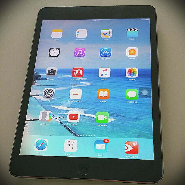 Ipad Mini 2 128gb Wifi And Cellular 4g Mobile Phones Tablets Tablets On Carousell