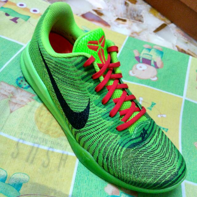 RESERVE.kobe mentality 2 grinch Men s Fashion Activewear on Carousell