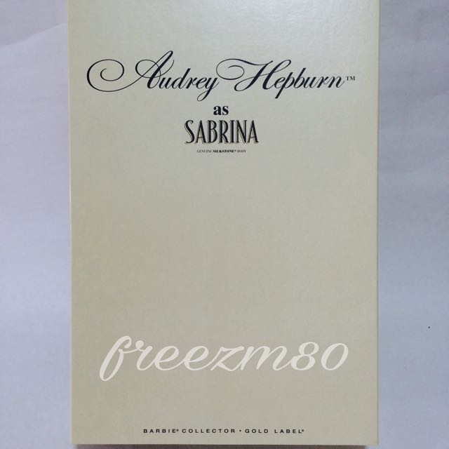 Mattel Audrey Hepburn As Sabrina Collector Barbie Doll, Hobbies & Toys, Toys & Games on Carousell