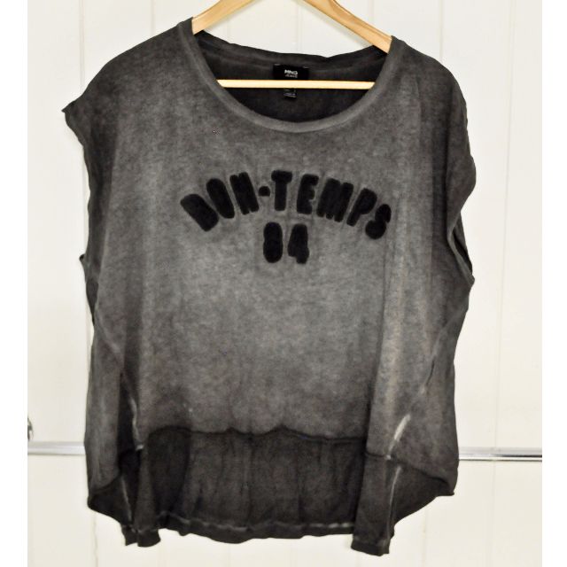 Mng Jeans Oversize T Shirt Women S Fashion Clothes On Carousell
