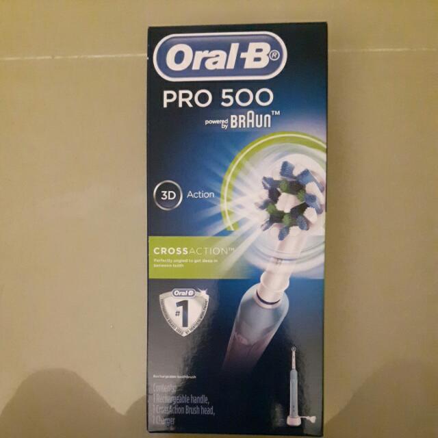 Oral-B Pro 500, Beauty & Personal Care, Oral Care on Carousell