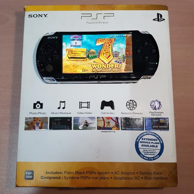 Sony PSP (PSP3001), Video Gaming, Video Game Consoles, PlayStation on