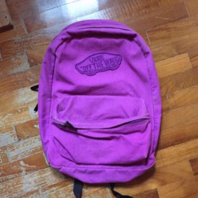 vans backpack womens purple