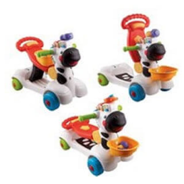 Vtech 3in1 Zebra Scooter, Babies & Kids, Infant Playtime on Carousell