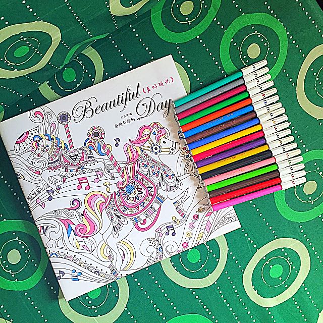 18 pc. Faber Castell Colored Pens + Beautiful Day Coloring Book (Category: Stationery & School Supplies) located in Quezon City. Submitted by supermegastore (Listing ID 89527765, Image 1). Description: .