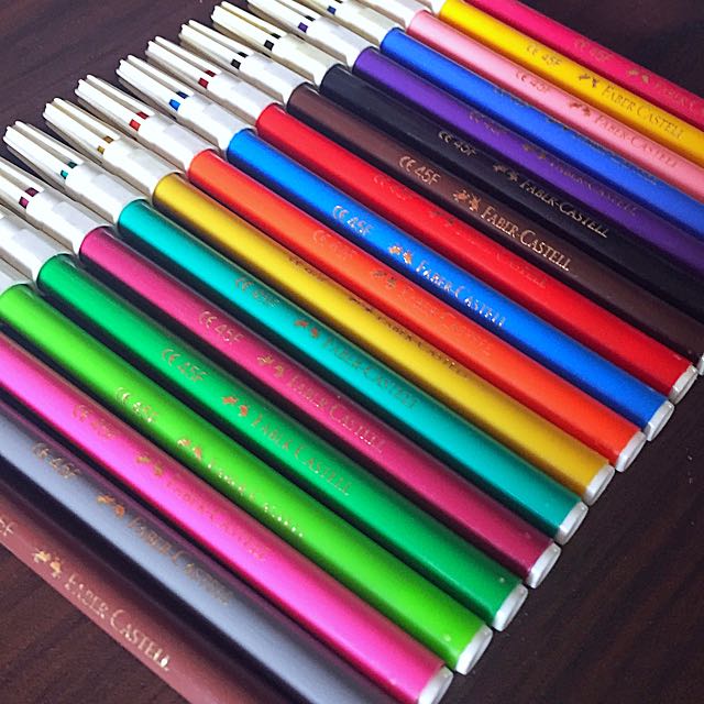 18 pc. Faber Castell Colored Pens + Beautiful Day Coloring Book (Category: Stationery & School Supplies) located in Quezon City. Submitted by supermegastore (Listing ID 89527765, Image 3). Description: .