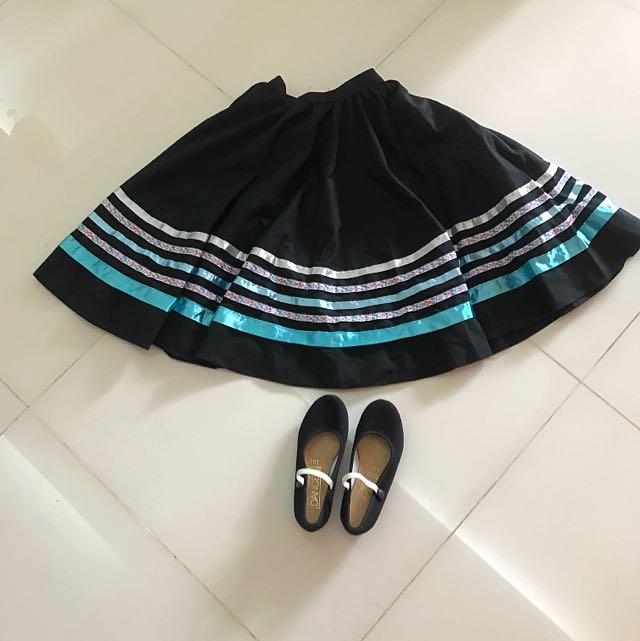 Character skirt and shoes clearance