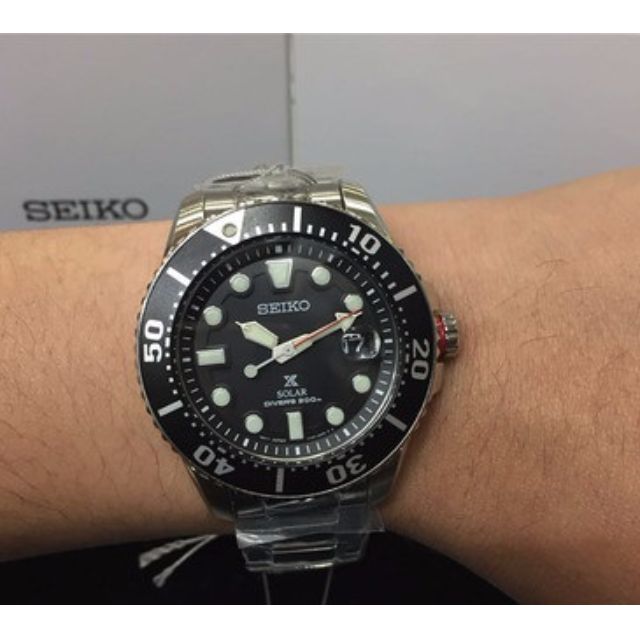 BNIB SEIKO PROSPEX SNE437P1 DIVER SOLAR BLACK Mobile Phones Gadgets Wearables Smart Watches on Carousell