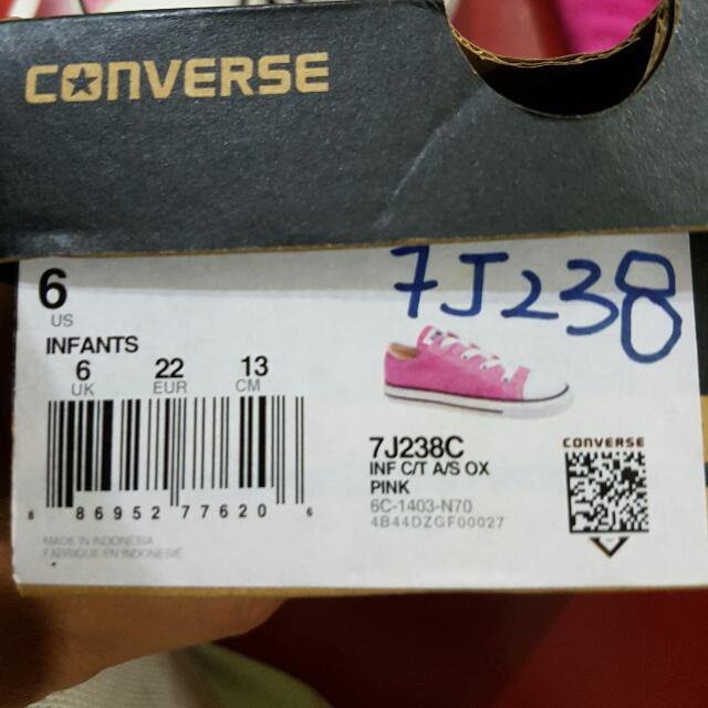 Converse size 6 adult outlet