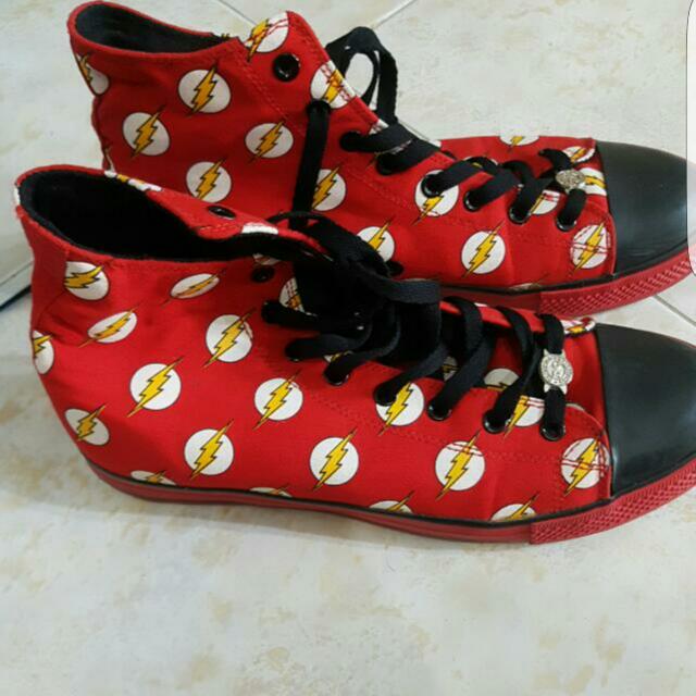 dc comics flash shoes