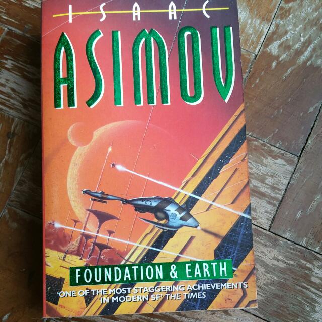 Foundation And Earth Isaac Asimov Books Stationery Fiction On