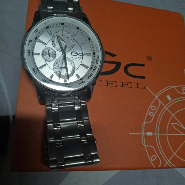 Gc steel watch on sale
